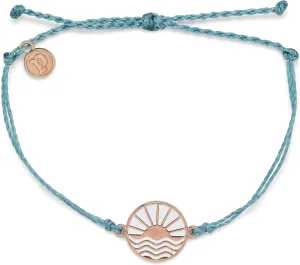Pura Vida Rose Gold or Silver Sunrise to Sunset Bracelet - Waterproof Band