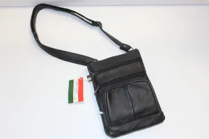 Purse - Black Leather small crossbody