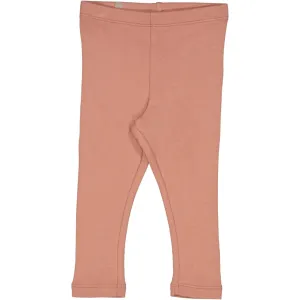 Rib Leggings - cameo brown