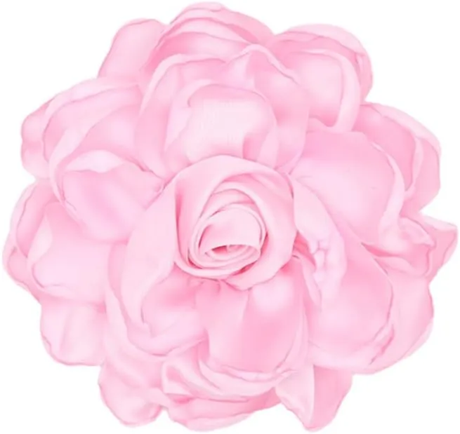 Rose Brooch and Pin for Women Elegant Delicate Flower Pin Shawl Clip Duck Beak Clip for Women's Dress Banquet Party Jewelry Gift
