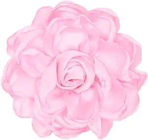 Rose Brooch and Pin for Women Elegant Delicate Flower Pin Shawl Clip Duck Beak Clip for Women's Dress Banquet Party Jewelry Gift