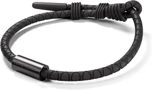 Rowdy Parrot FlexTech Adjustable Silicone Rope Bracelet: Waterproof, Sweatproof, Sunproof, Minimalist Surf, Golf Jewelry for Men - One Size Fits All