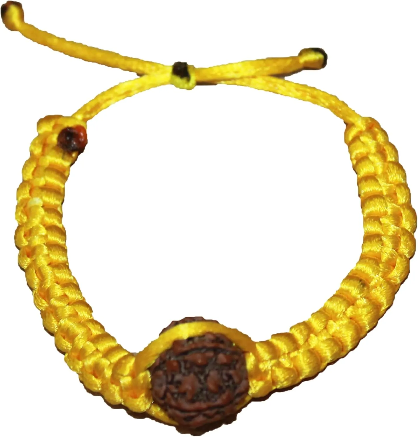 Rudraksha Bracelet Rakhi Set of 2, Rudhaksha Rakhi and Evil Eye Rakhi, Rope Bracelet with Rudraksh Bead, Rakhi Gifts for Brother, Sister, Bhaiya, Bhabhi for Indian Rakhi Raksha Bandhan Festival