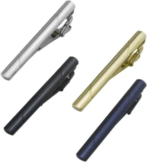 SAFIGLE Classic Design Small Tie Clips Metal Tie Clamps for Men Versatile Elegant Clip for Daily Wear