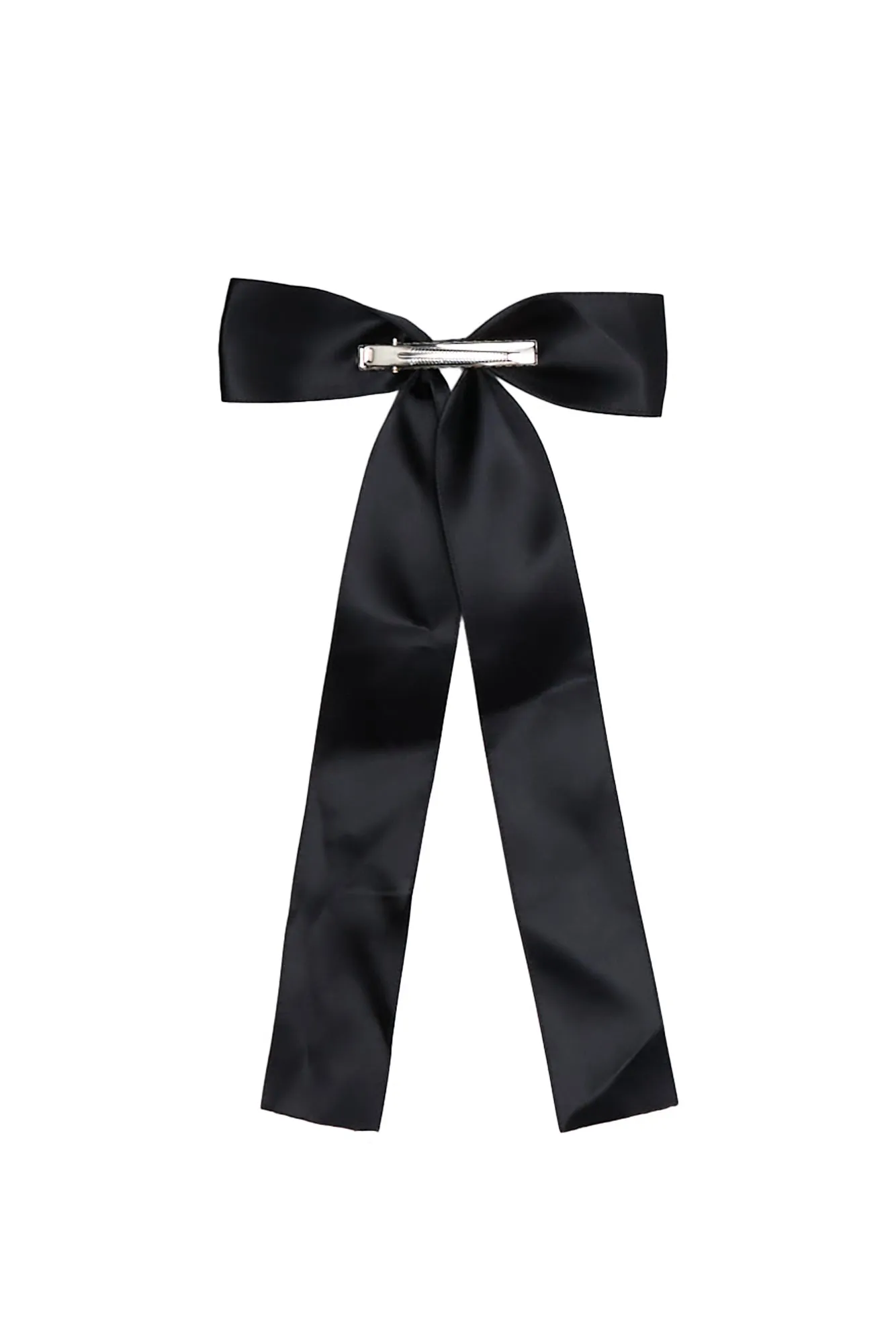 Satin Bow Clip
