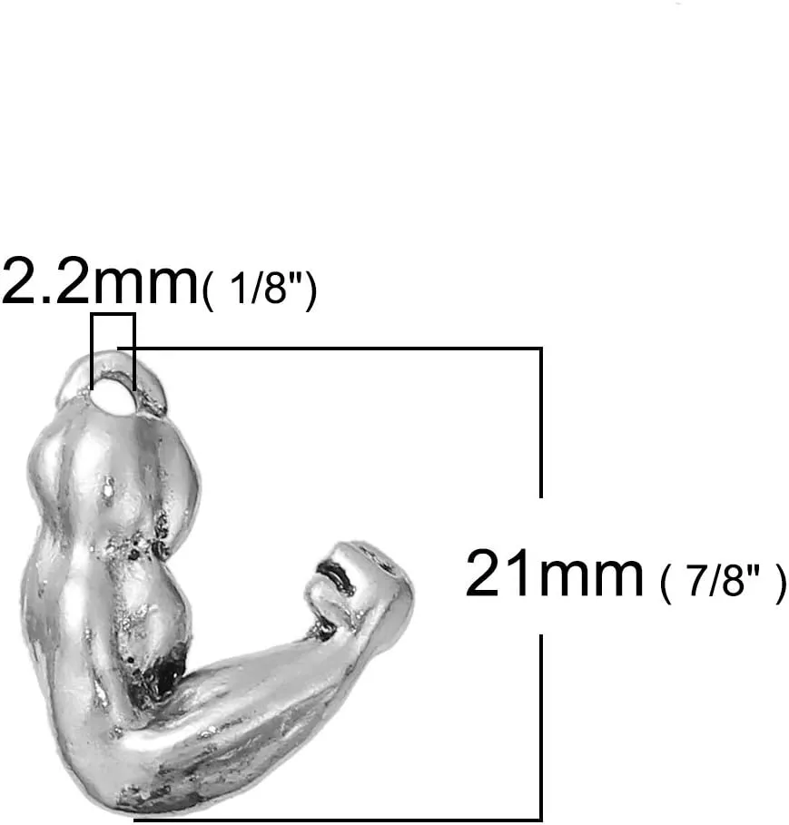 Sexy Sparkles Medical Anatomical 3D Charm Pendant  Unisex Accessory for Necklaces, Bracelets, and Keychains