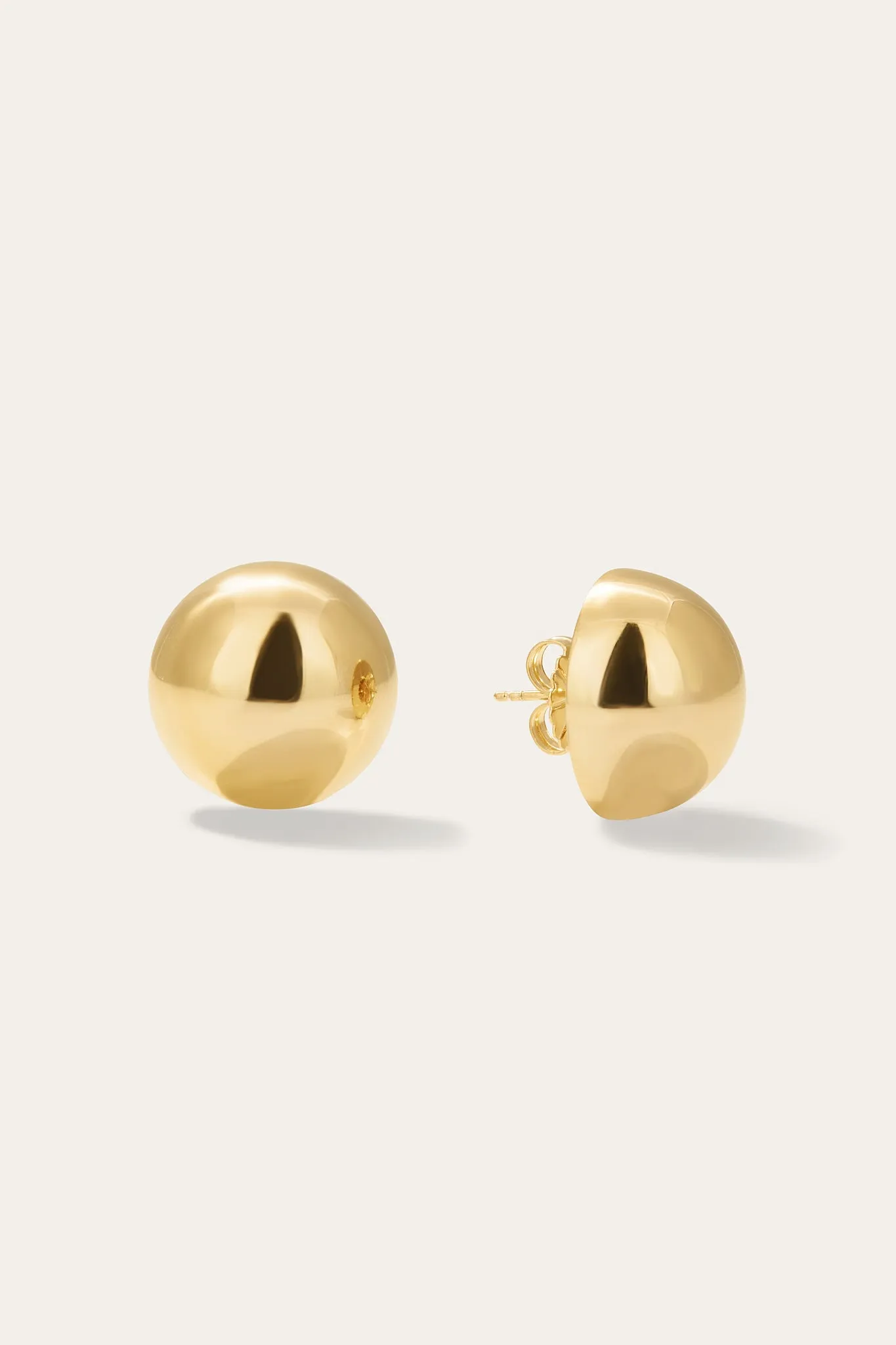 Sphere Gold Vermeil Mega Studs