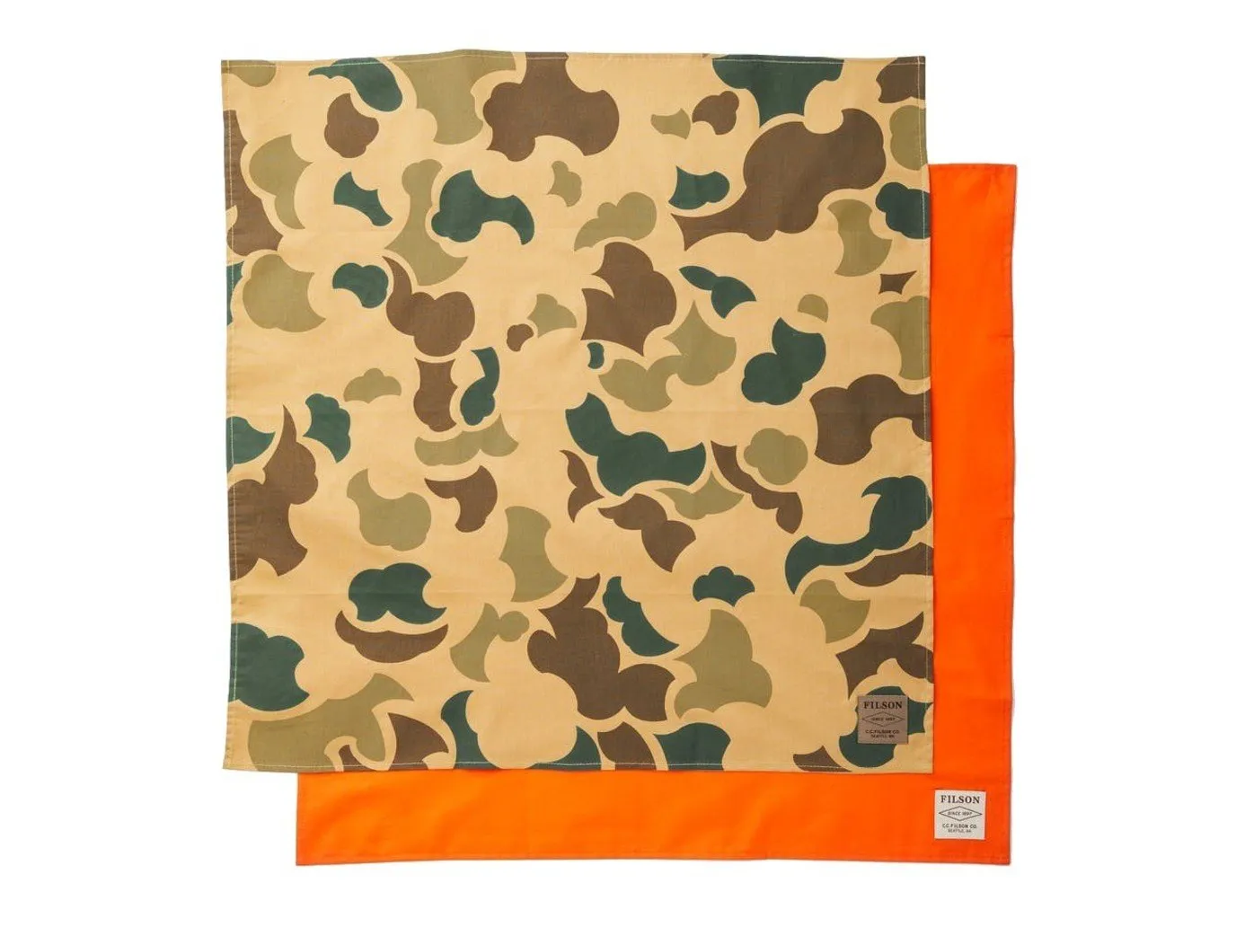 Sportsman Bandana 2-Pack Camouflage & Orange