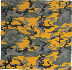 Stinger Yellow Military Jumbo Bandana 27 in. x 27 in.