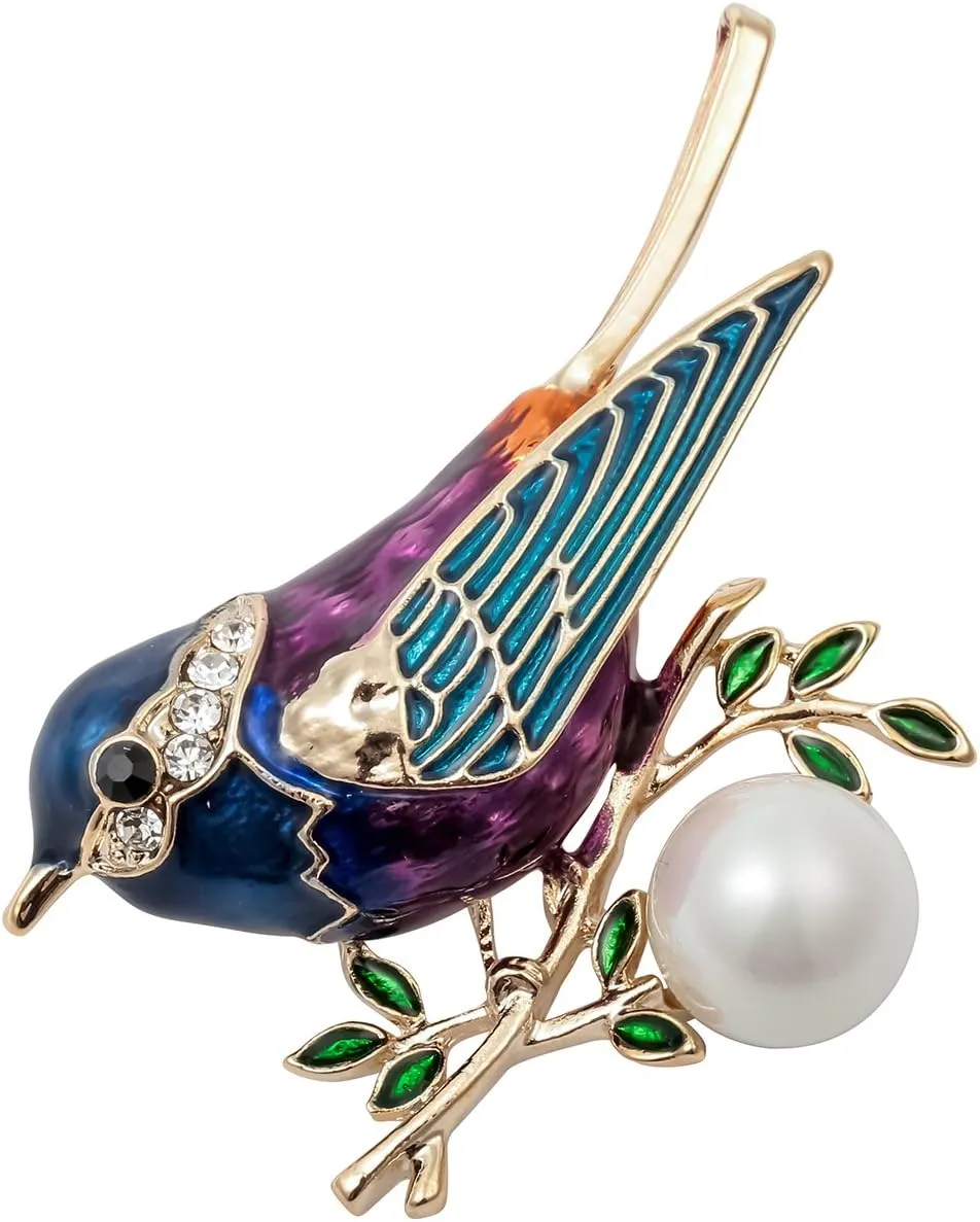 Szxc Jewelry Bird Collection Custom Accessories Wedding Brooches Pin Jewelry Gifts Women Teen Girls