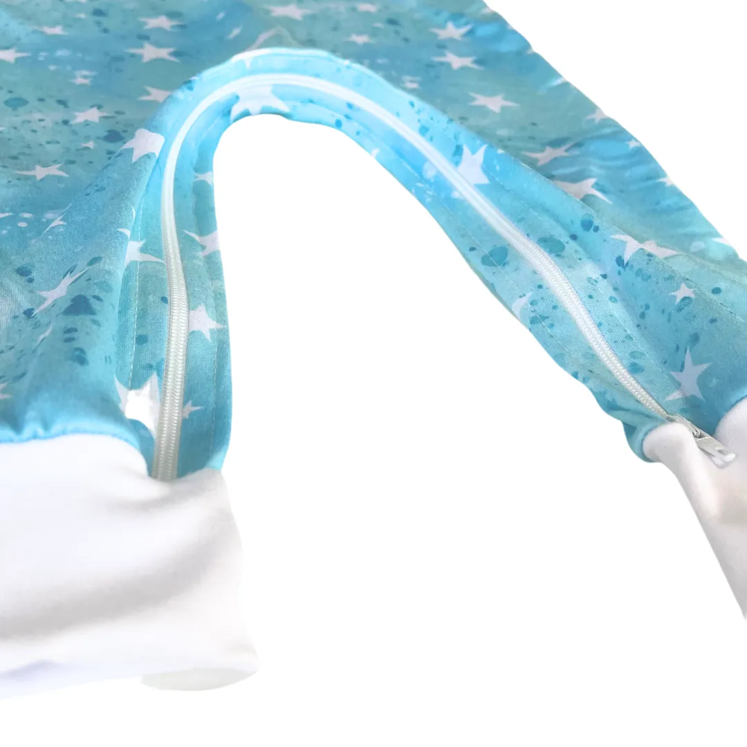 Tie Dye Stars Zip Romper
