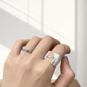 Trendy Silver Rings for Women - Unique Art Deco Statement Rings, vintage jewelry & Funky Gothic Accessories for Men and Women!For Men Women Jewelry Gift adjustable