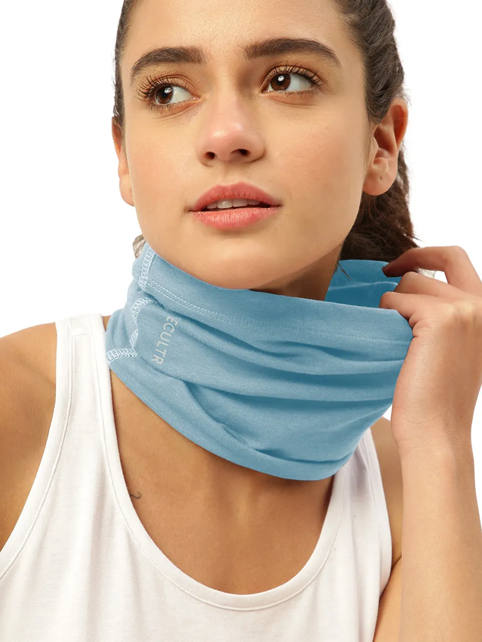 Unisex Organic Bandana Masks - Camouflage Printed with Plain & Printed (Pack of 3)